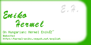 eniko hermel business card